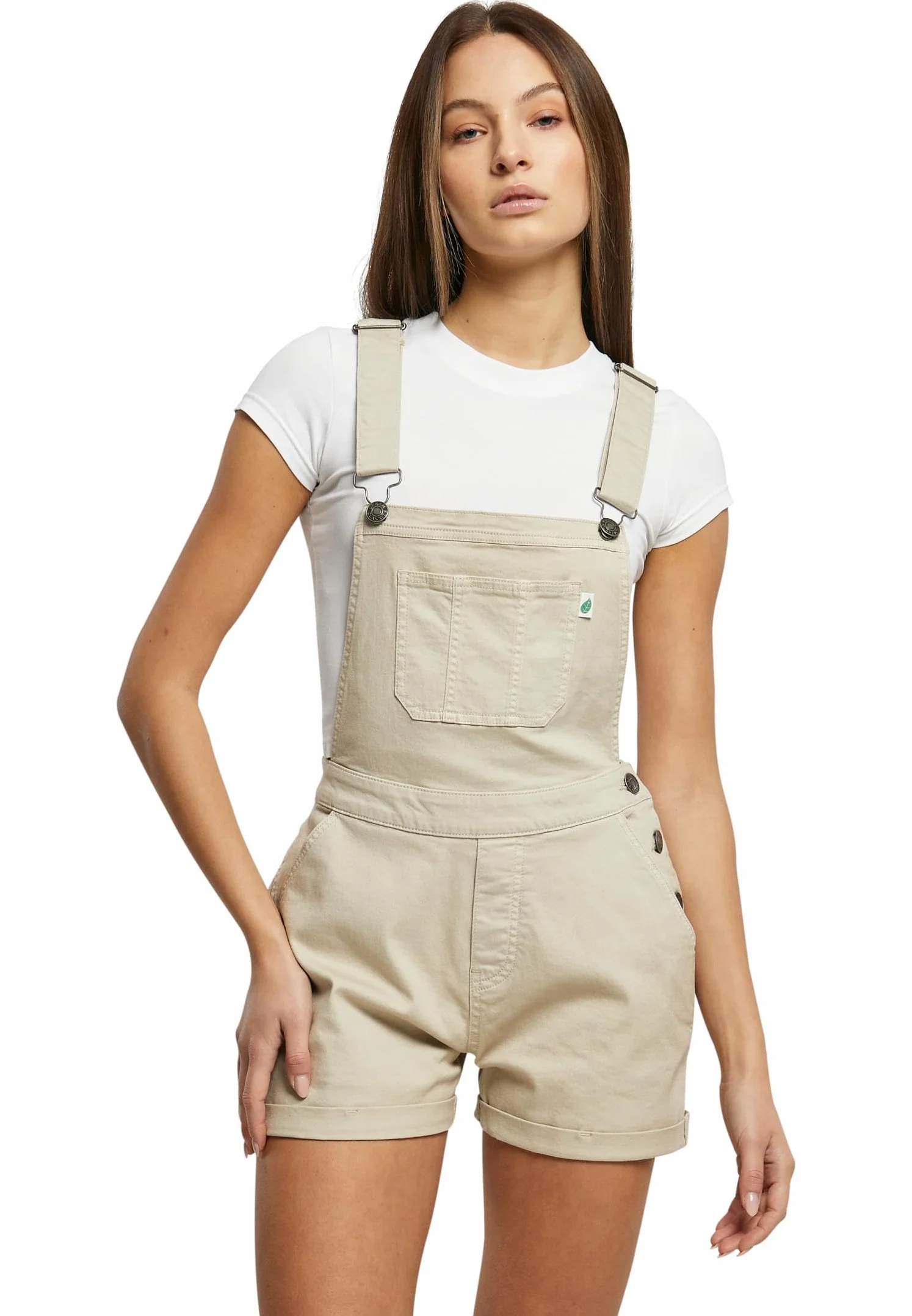 Urban Classics Damen Ladies Organic Short Dungaree