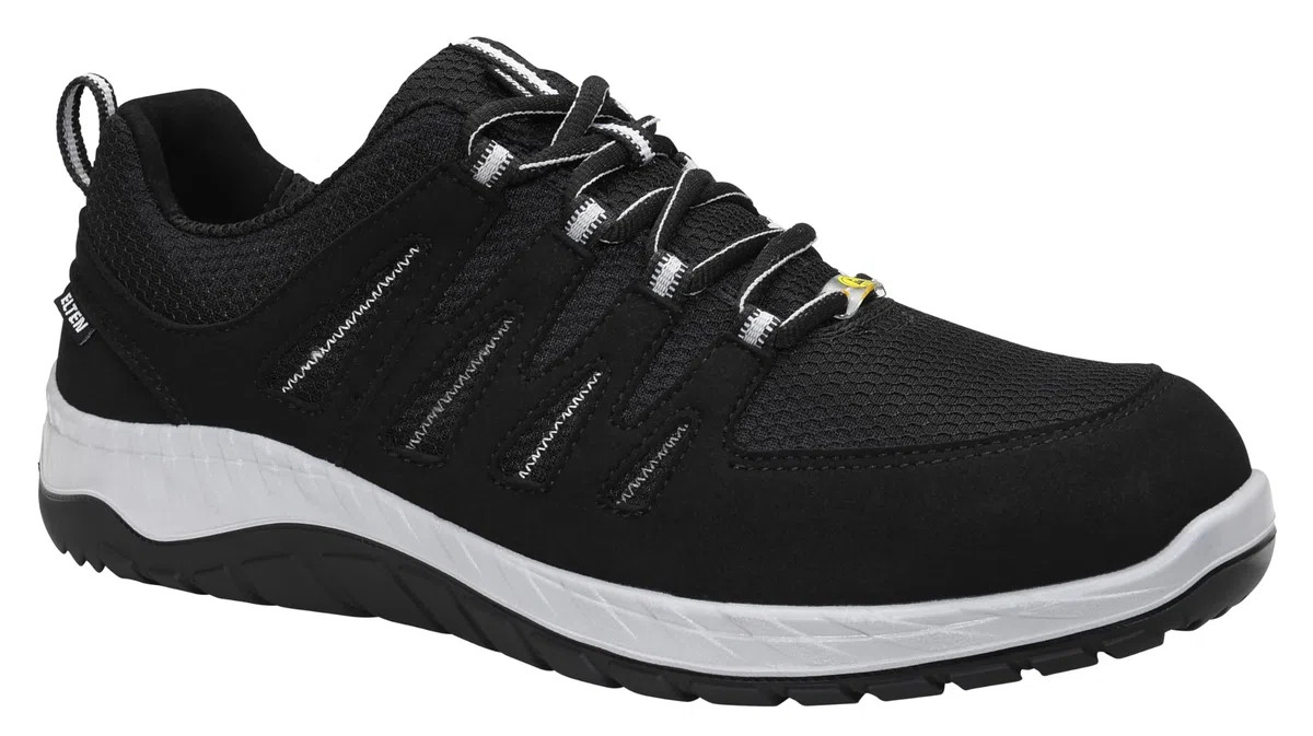 ELTEN Unisex Maddox Black-Grey Low ESD S3Sicherheitsstiefel