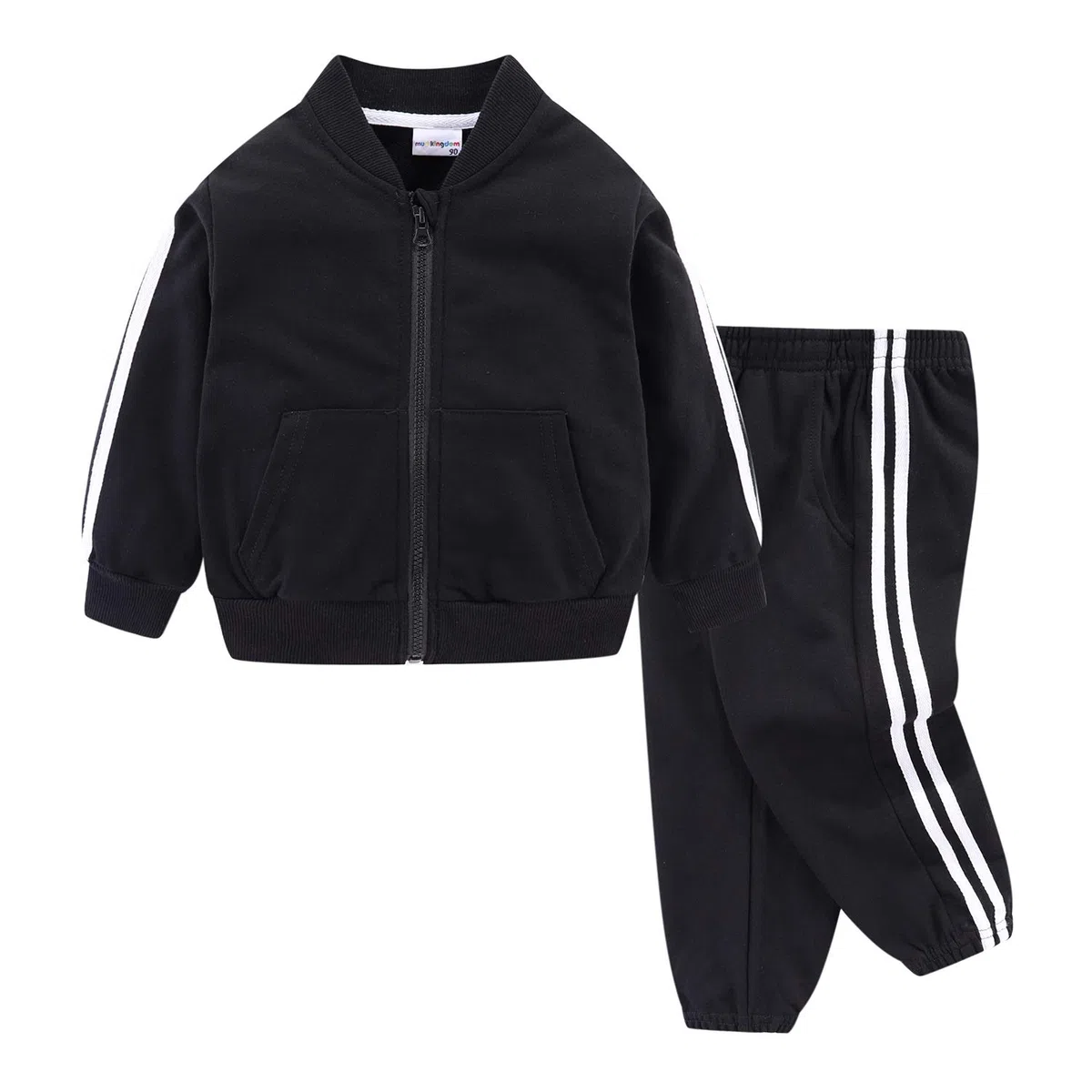 Mud Kingdom Kleine Jungs Jogger Set Langarm-Freizeitoberbekleidung