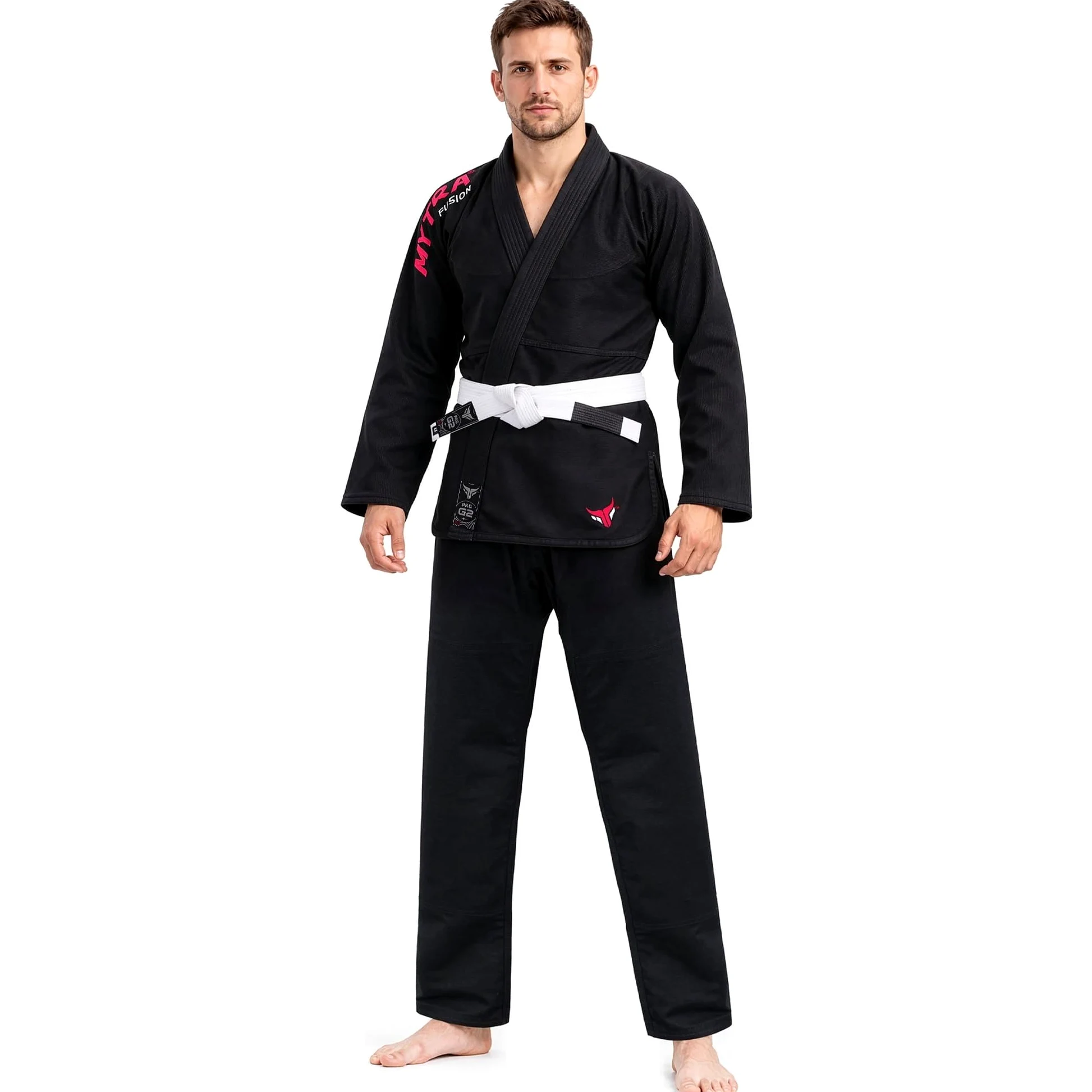 Mytra Fusion BJJ Gi für Herren & Damen — Gi BJJ mit Verstärkten Nähten & Verstellbarem Bund — Perfekter BJJ Anzug für Training & Wettkampf