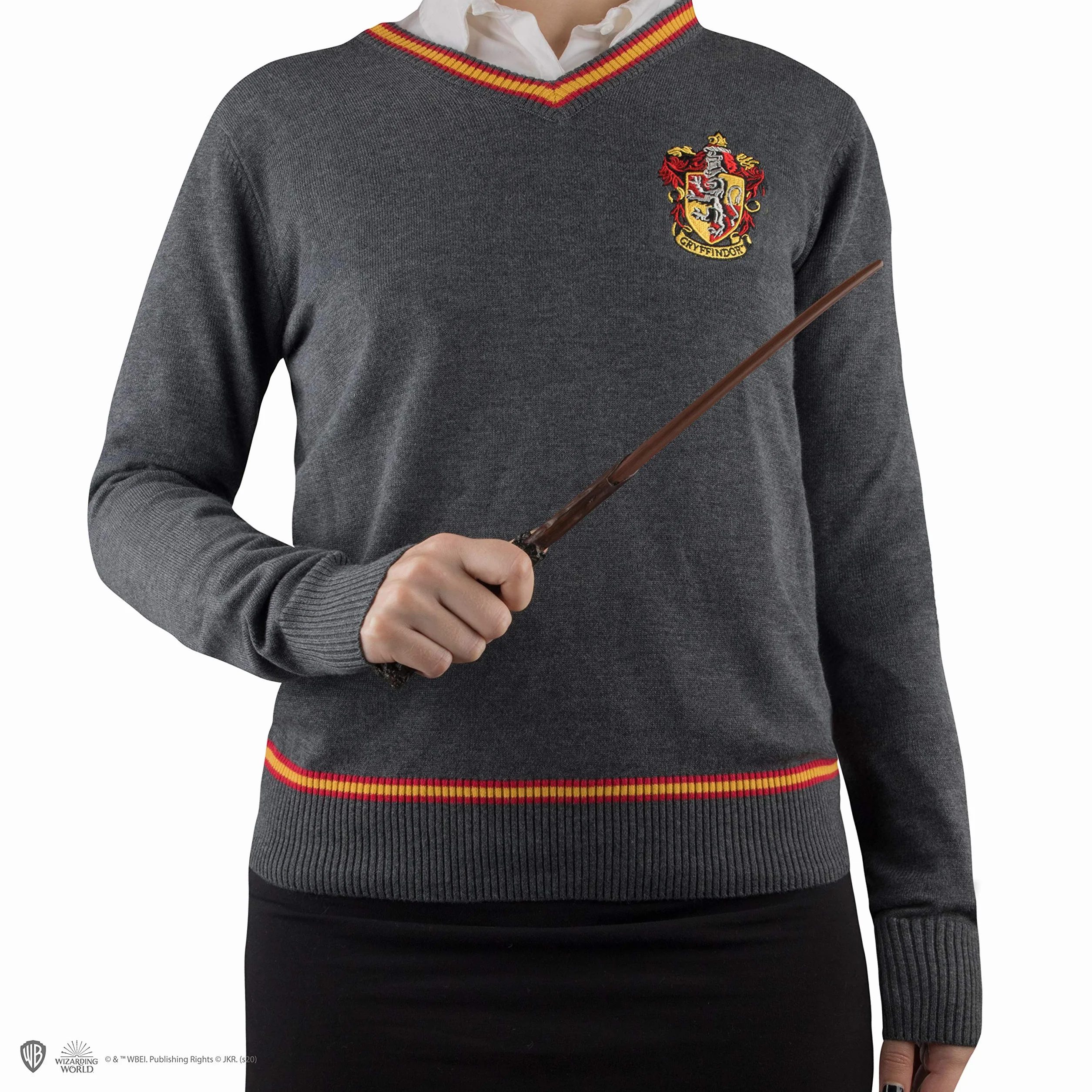 Cinereplicas Harry Potter - Hogwarts Sweater Gryffindor/Slytherin/Ravenclaw/Hufflepuff - XS/S/M/L/XL - Official License