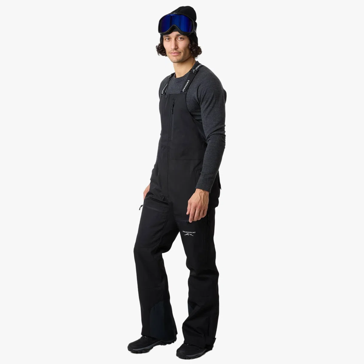 Swedemount Herren St. Anton Bib Pants, Wind- und wasserdichte Skihose mit Hosenträgern,Wassersäule von 8.000 mm und Einer Atmungsaktivität von 3.000 mm/m²/24h, perfekt für die Skipiste