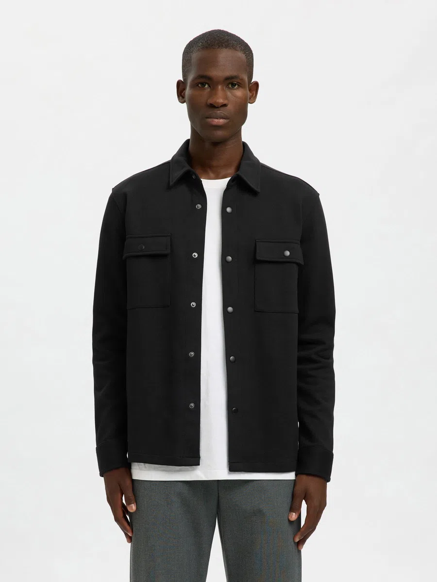 SELECTED HOMME Male Overshirt Klassisches | Overshirt
