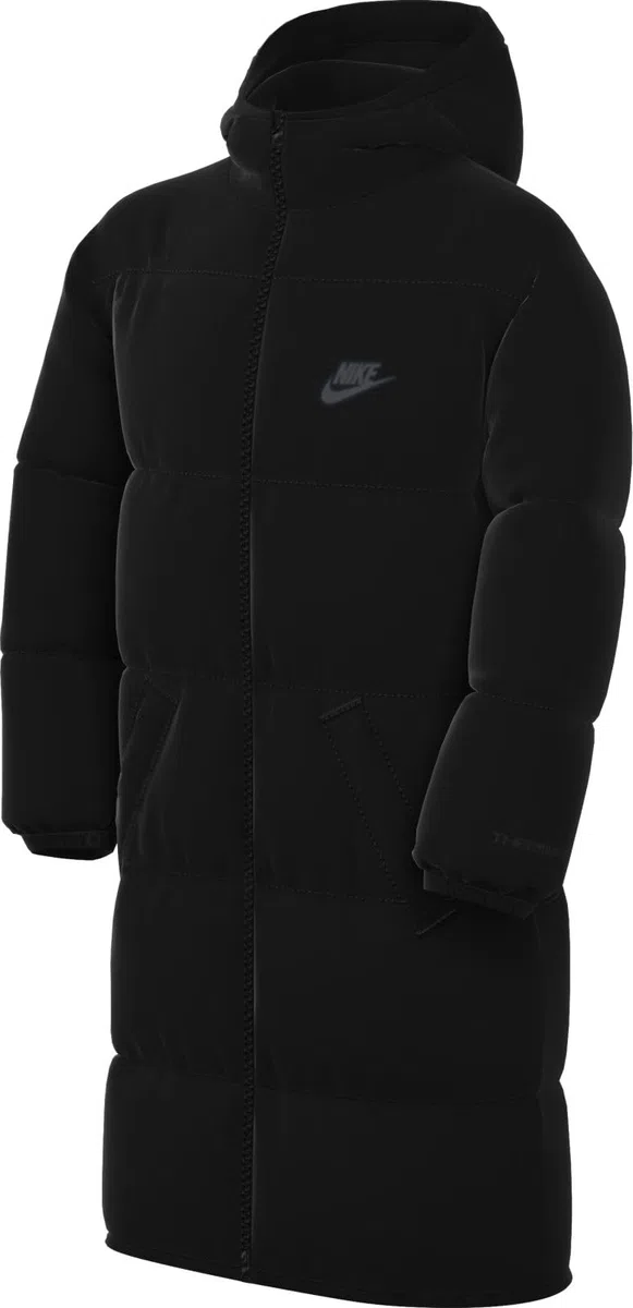 NIKE Unisex Kinder K Nsw Tf Rpl Hgh Syf Eo Prk Ul Thigh Length Hooded Jkt