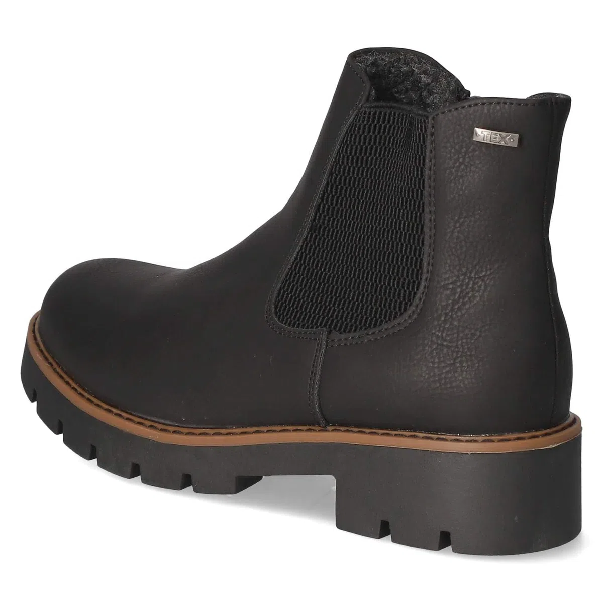JANE KLAIN Damen Stiefeletten Schwarz Synthetik 39