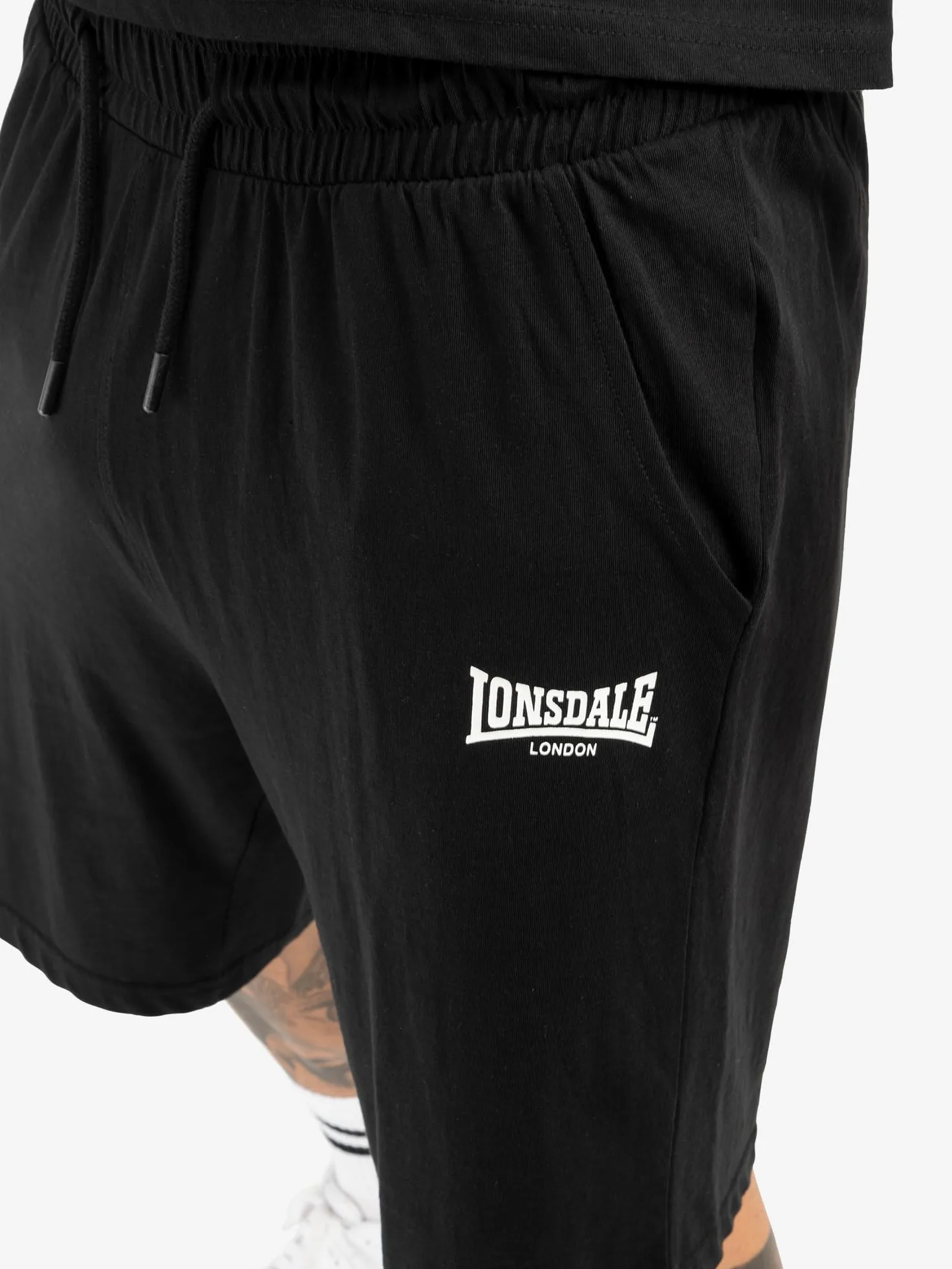 Lonsdale Herren T-Shirt & Shorts Set normale Passform MOY