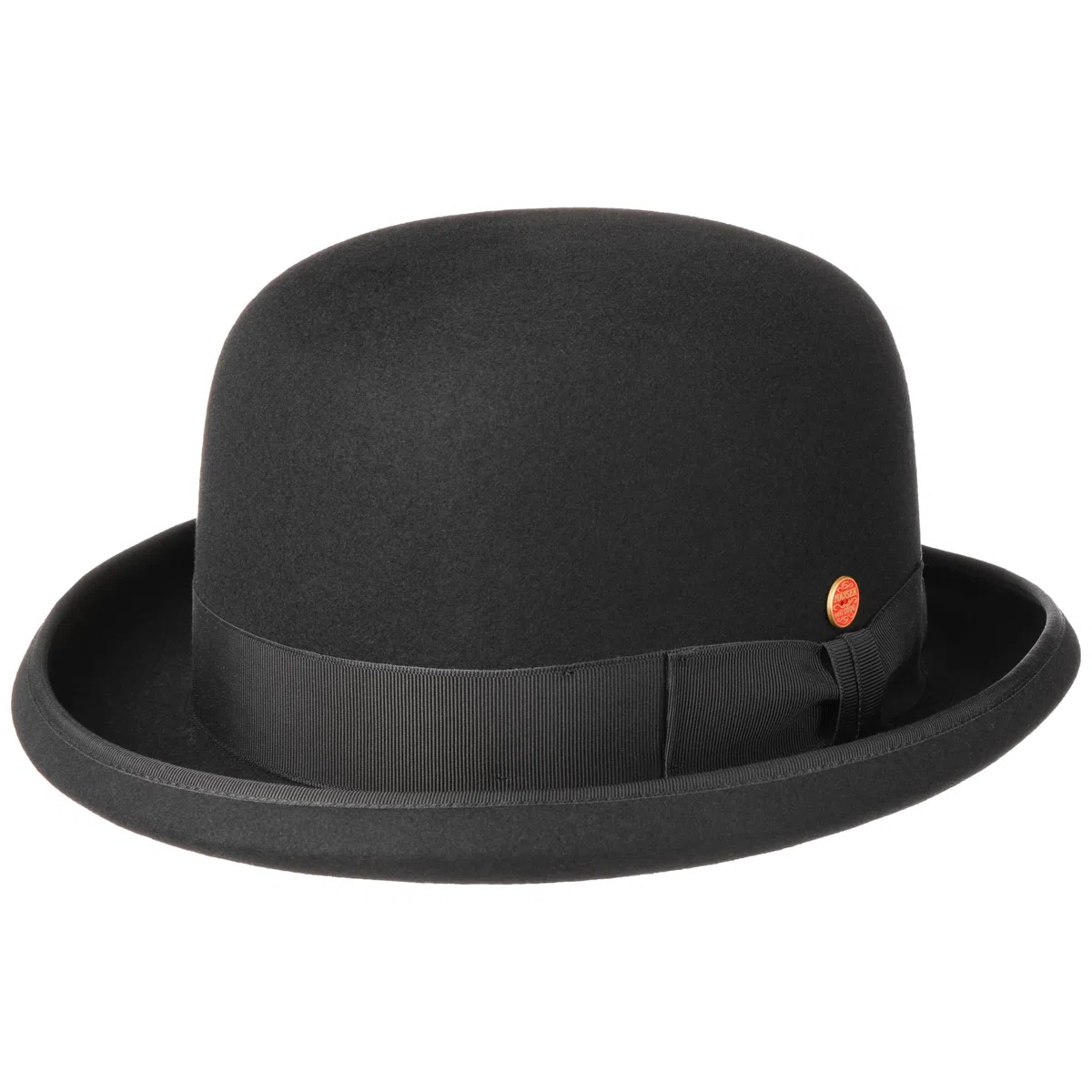 Mayser Viril Melone Hut Herrenhut Bowler Wollfilzhut Mit Ripsband