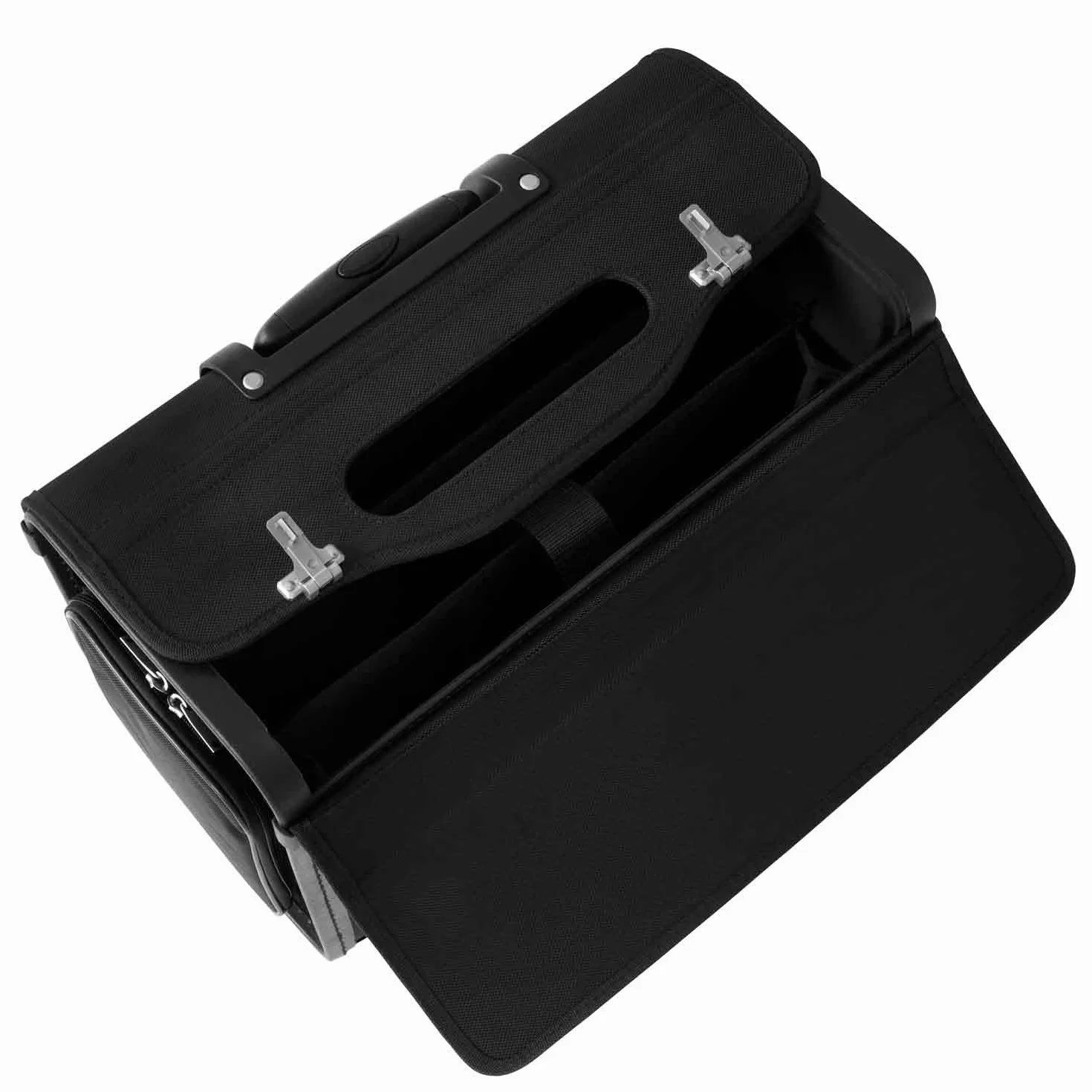 D&N Business Line Pilotenkoffer, 46 cm, 38L, schwarz