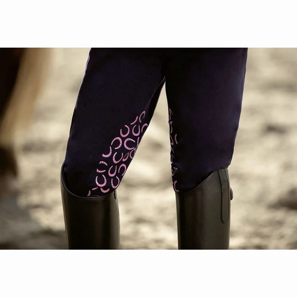 HKM Unisex Kinder Hose Pink Pony