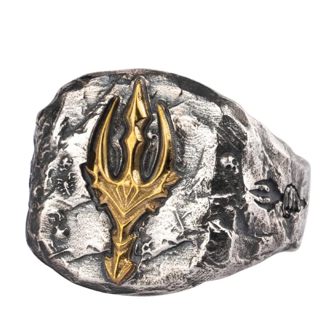 hixswnu Vintage-ring aus Sterlingsilber, verstellbares offenes Design für den Zeigefinger, einzigartiger nautischer Stil