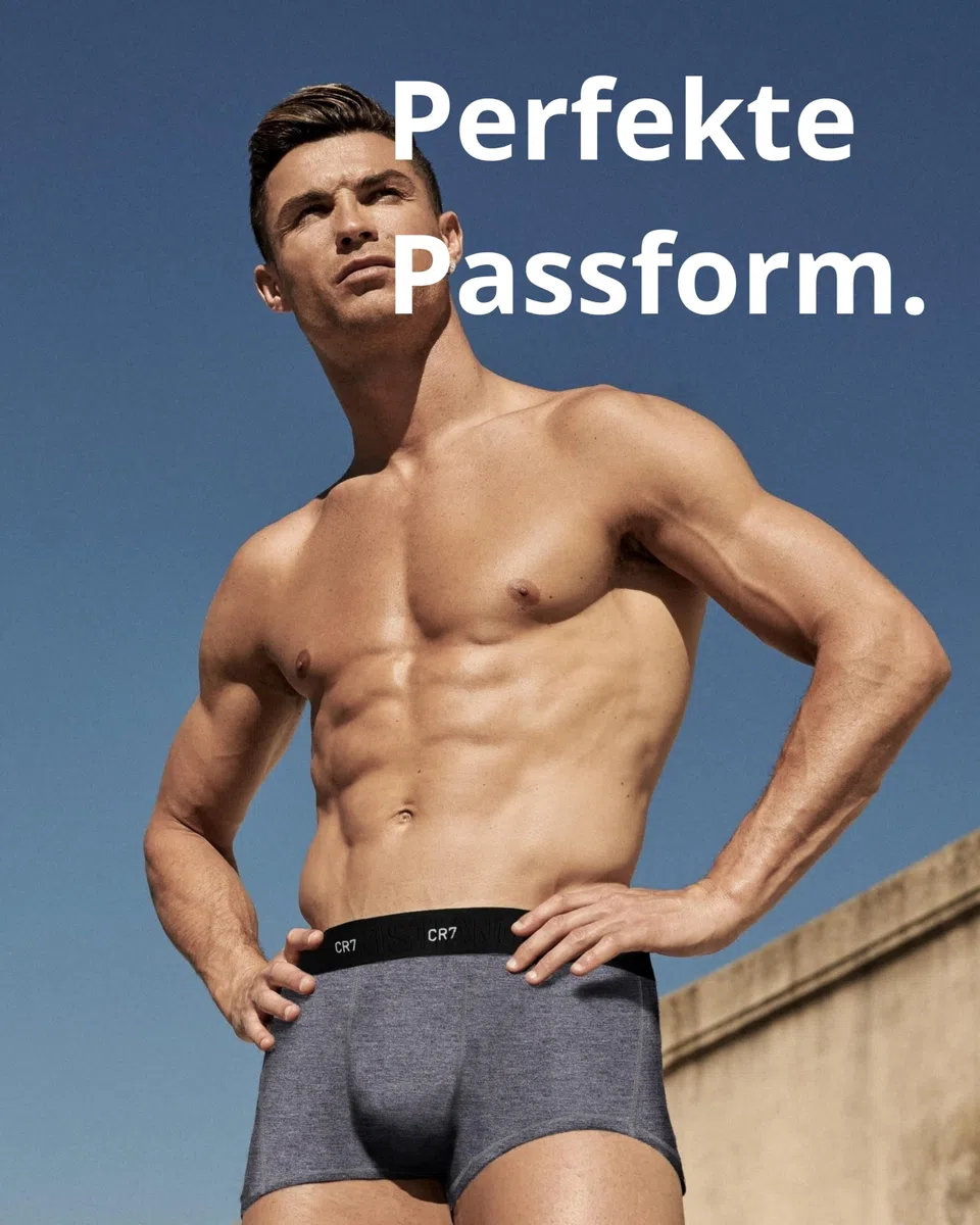 CR7 Boxershorts Herren Baumwolle – Cristiano Ronaldo Premium Herren Unterhosen – Männer Baumwoll Boxershorts Set – Komfort & Style – 5er-Pack
