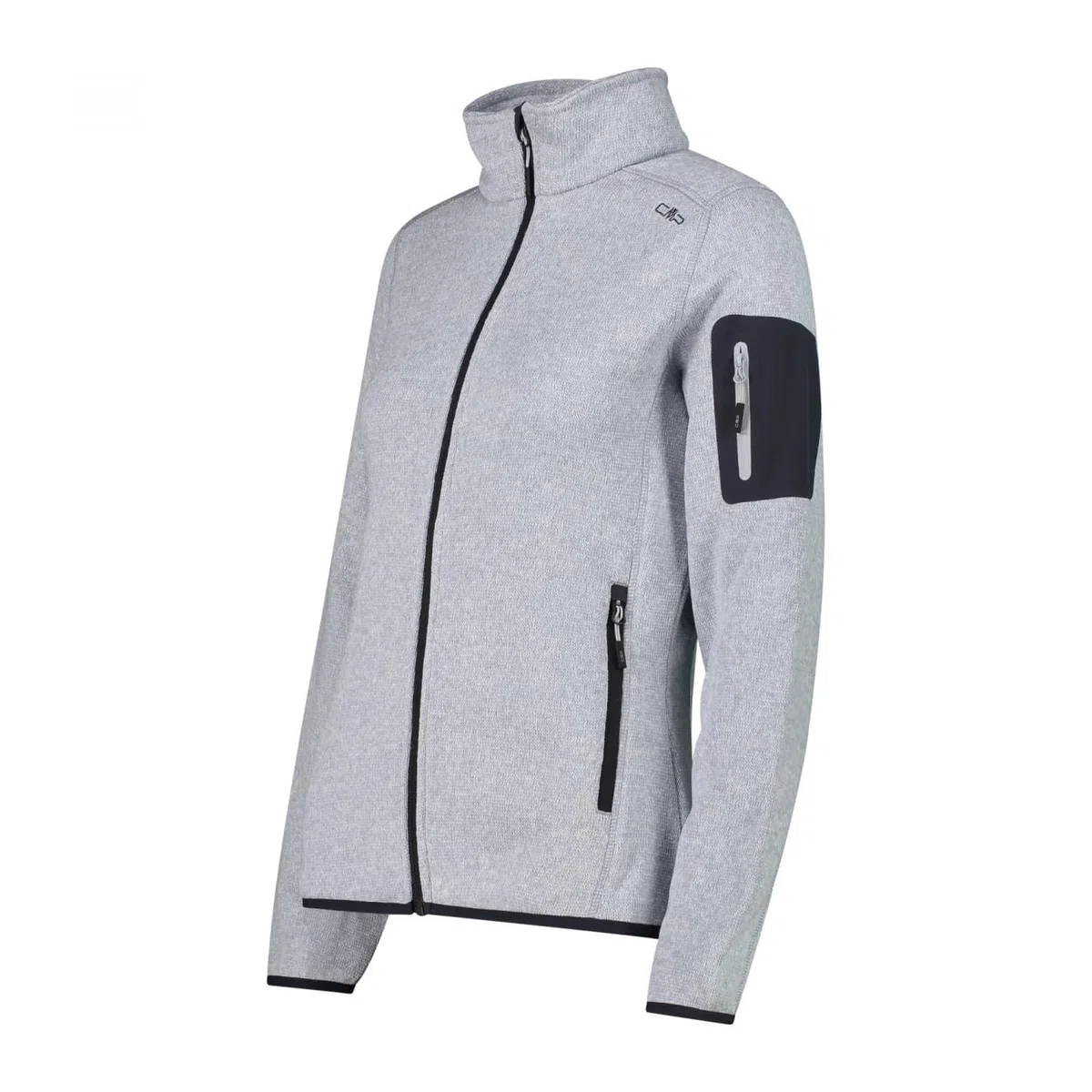 CMP Damen Strick Fleece Jacke Fleecejacke Fleecepullover