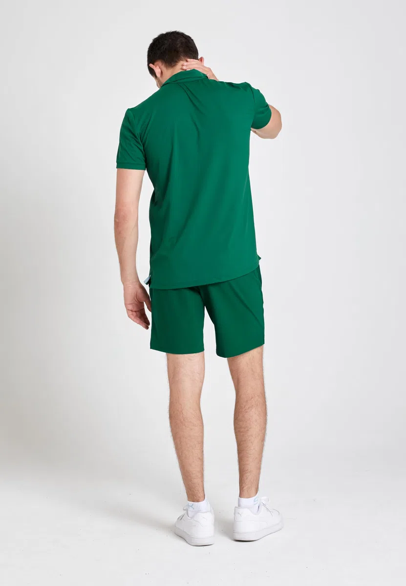 Sportkind Jungen & Herren Tennis, Golf, Segeln, Funktions Poloshirt Kurzarm, UV-Schutz, atmungsaktiv