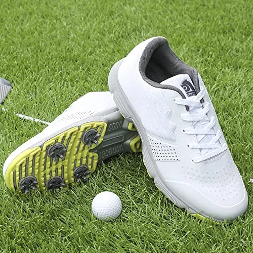 Golf Schuhe Männer Spikes Golf Sneakers Männliche atmungsaktive Wanderschuhe für Golfer Größe Plus
