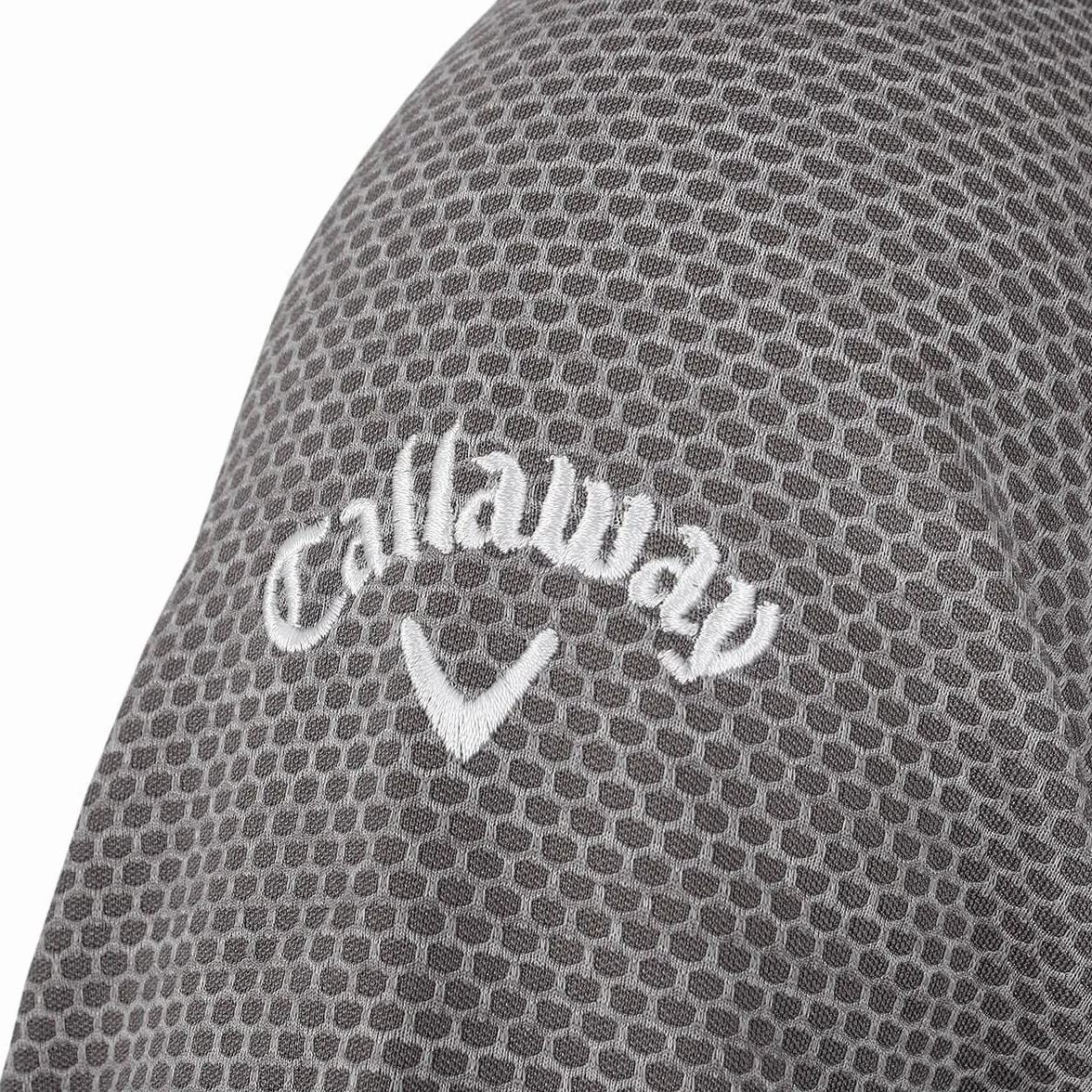 Callaway Golf Herren Hex Fleece Pullover 1/4 Zip Nachhaltig Atmungsaktiv