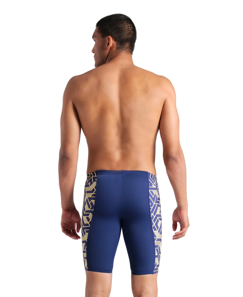 Arena Herren Arena Performance Men's Escape Swim Jammer Athletic Swimwear Professional Swimsuit Badehose (1er Pack)