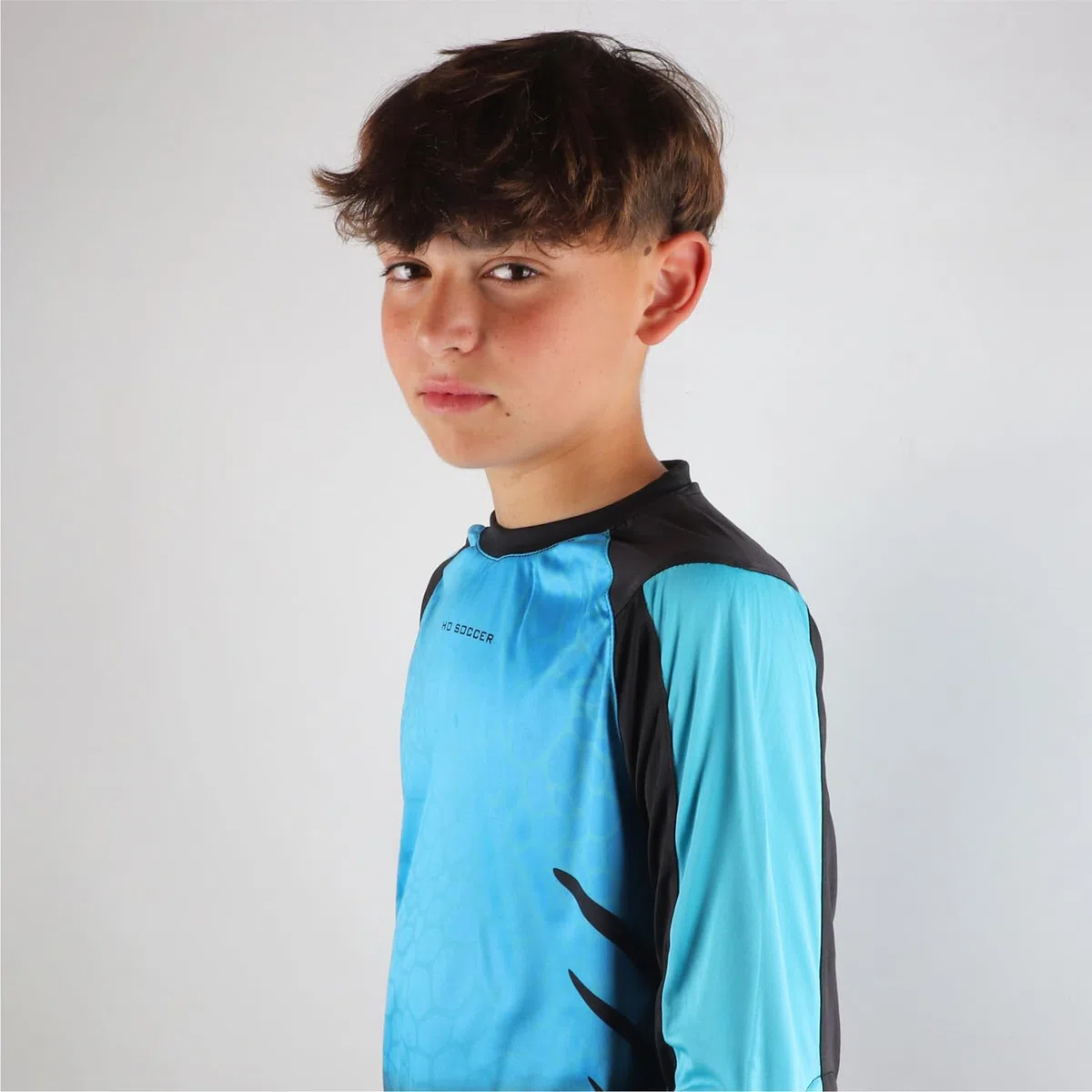 HO Soccer Uni Kinder Kid Keeper Set Deep-sea Blue Fröhlicher Torwart
