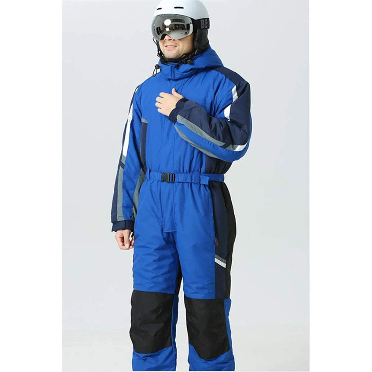 Skianzug für Herren und Damen, Einteiler, wasserdichter Winter-Outdoor-Schneeanzug, Overall für Schneesport