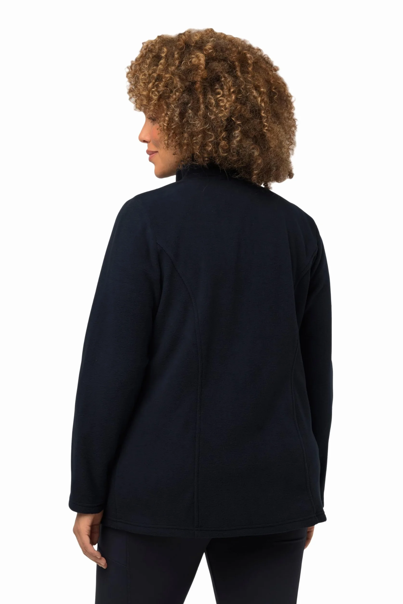 Ulla Popken Damen große Größen Übergrößen Plus Size Fleecejacke, Baukastensystem, Innenjacke, recycelt 796970