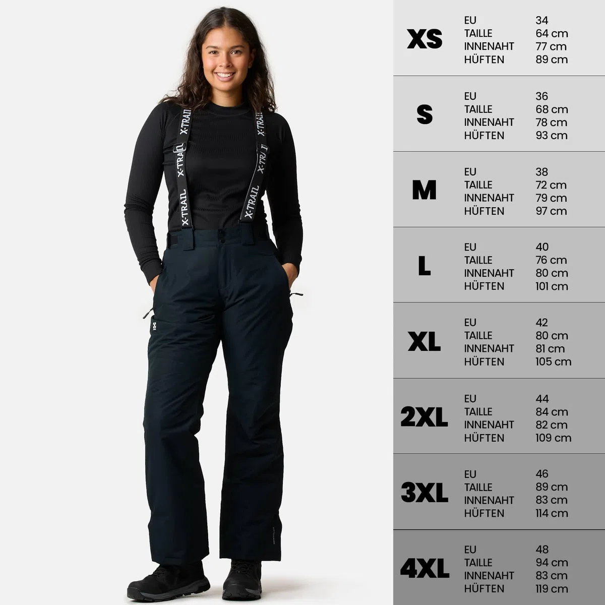 X-trail Cortina Skihose für Damen
