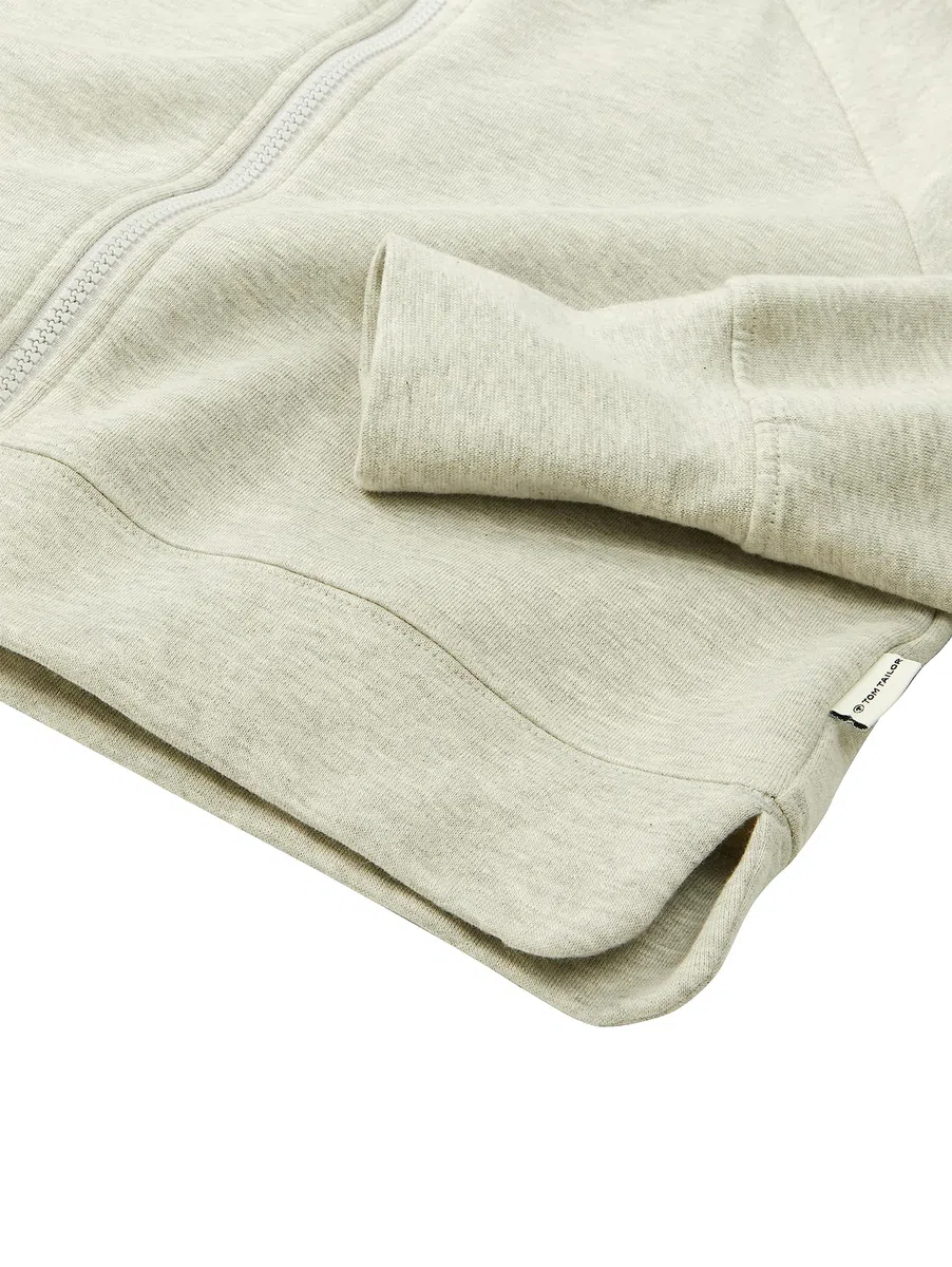TOM TAILOR Mädchen 1037758 Basic Sweatjacke mit Kapuze (1er Pack)