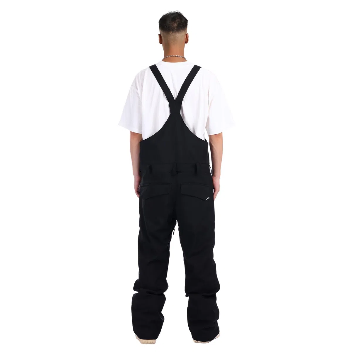 GSOU SNOW Herren Ski Bib Schnee Latzhose Skihose Snowboardhose - Multi Pockets Leicht Wasserdicht Winddicht Atmungsaktiv Warm