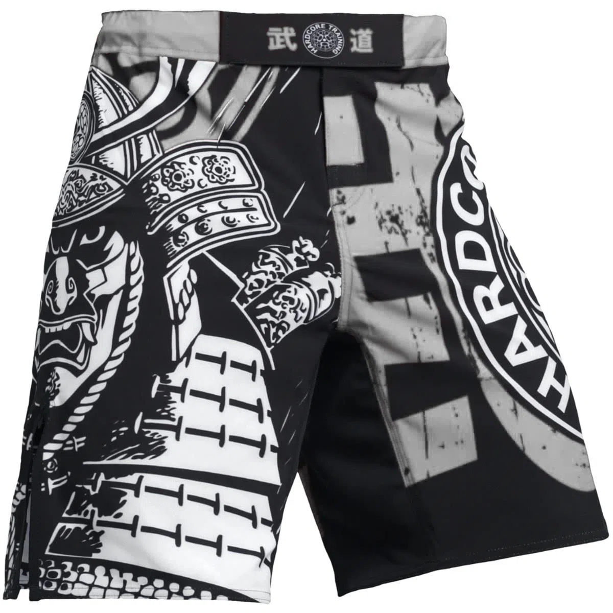 Hardcore Training Fight Shorts Kurze Hose Herren MMA BJJ Grappling Fitness Boxen Muay Thai No Gi