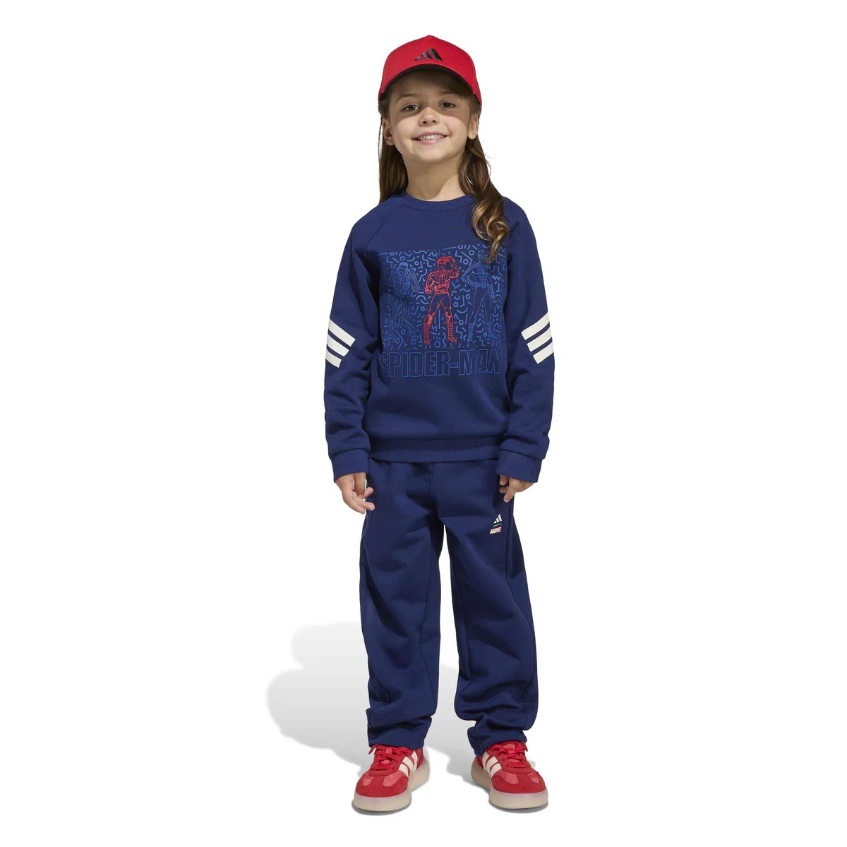 adidas Unisex Kids MARVEL SPIDER-MAN JOGGINGANZUG