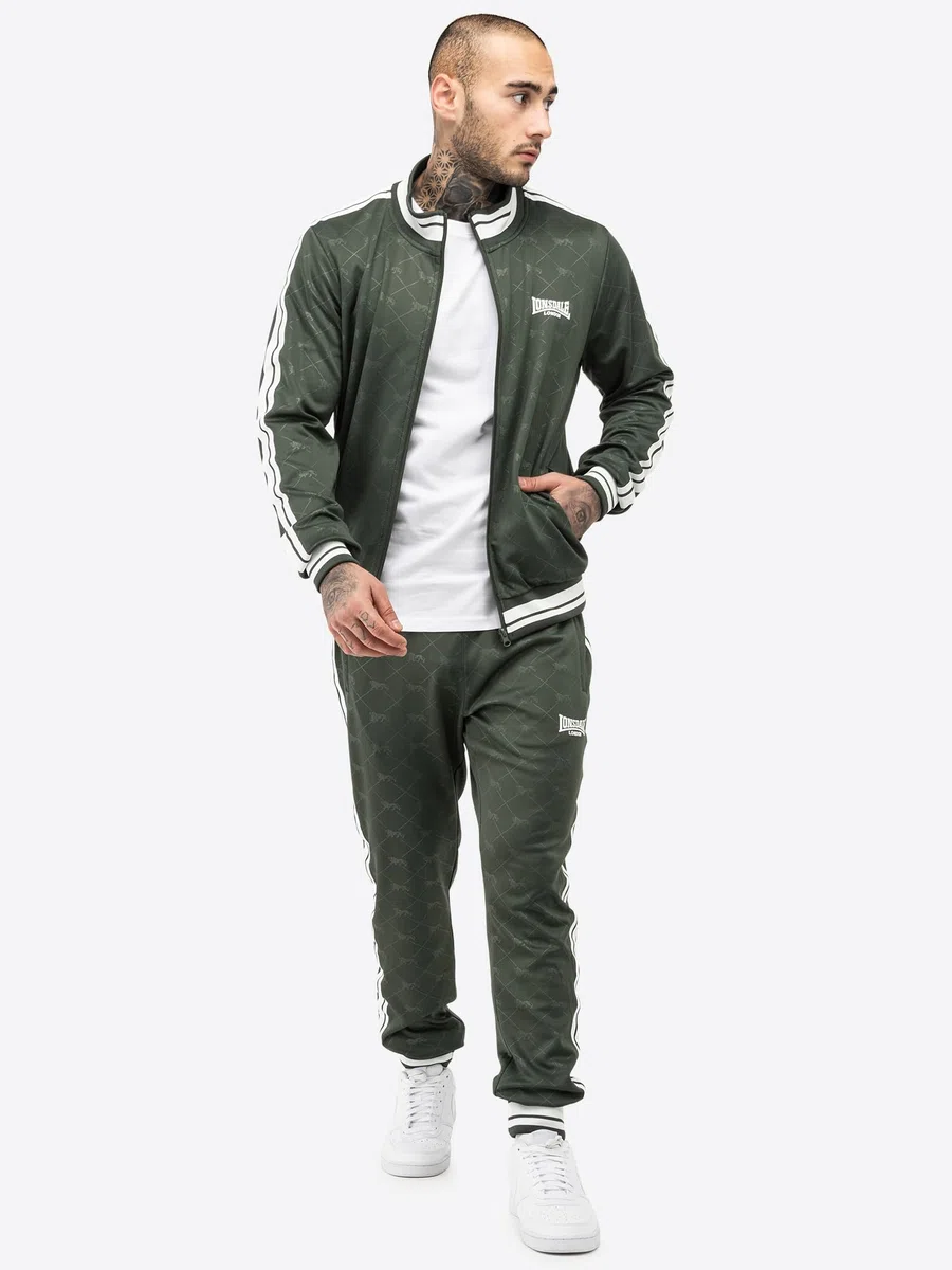 Lonsdale Herren Trainingsanzug schmale Passform ASHWELL