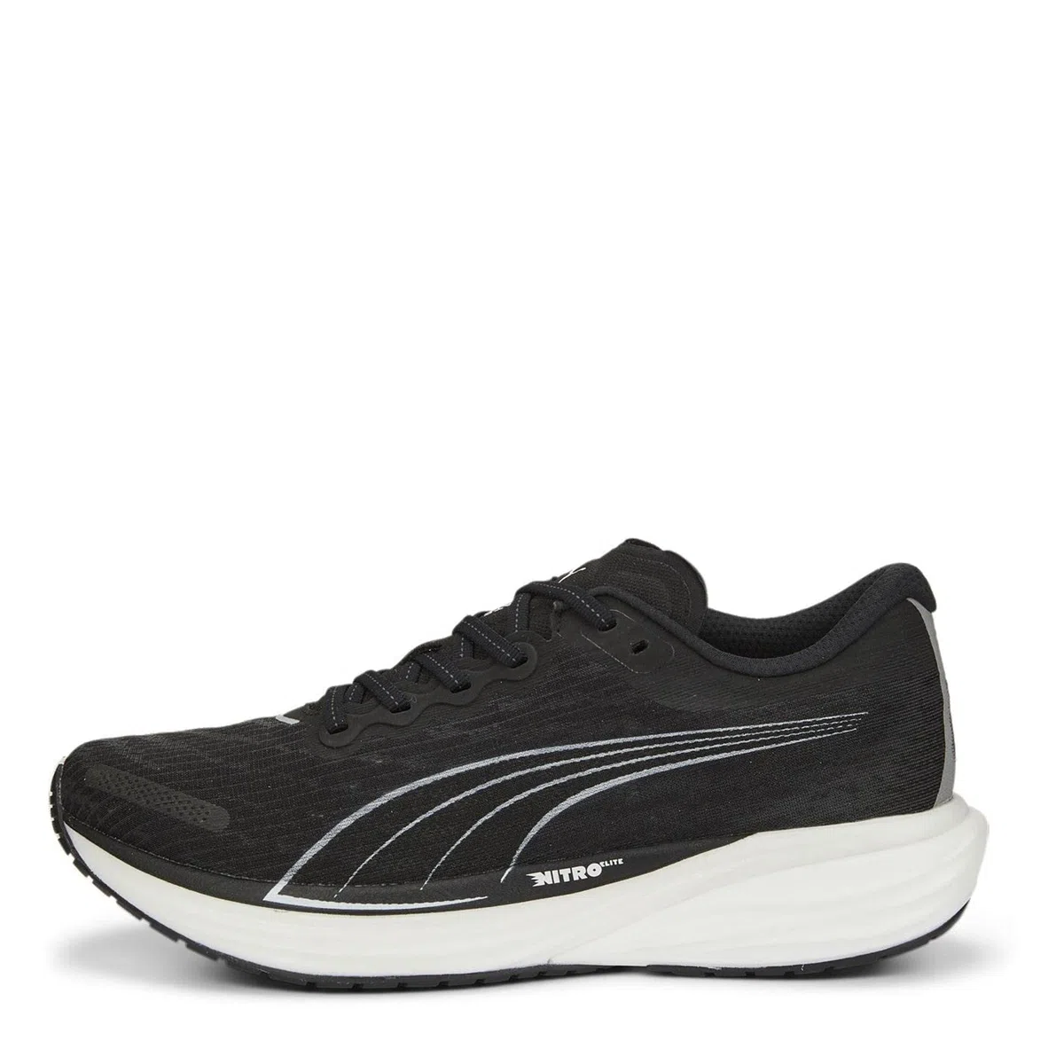 PUMA Deviate Nitro 2 Herren Laufschuhe, Schwarz, 46 EU