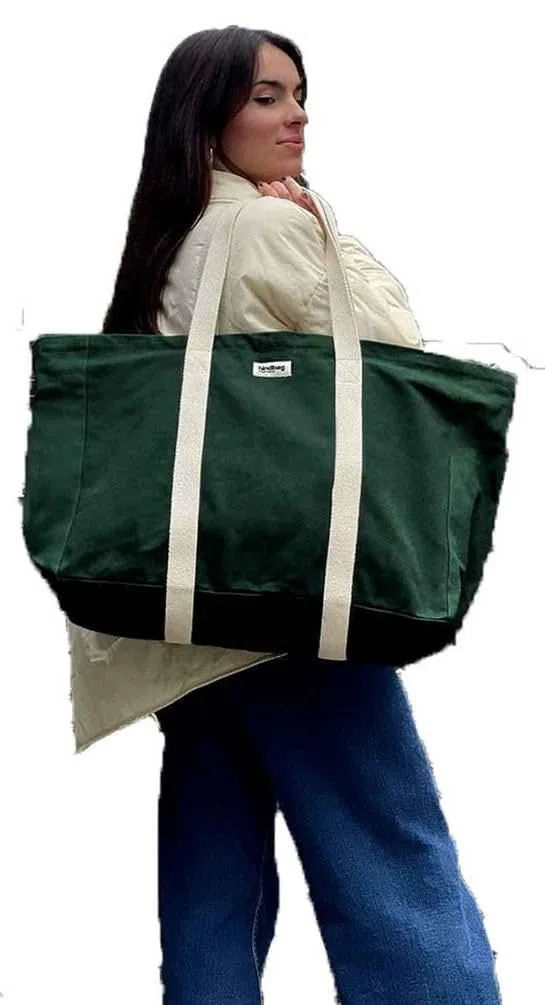 Hindbag – Kollektion Jean – Weekender Tasche - Bio-Baumwolle