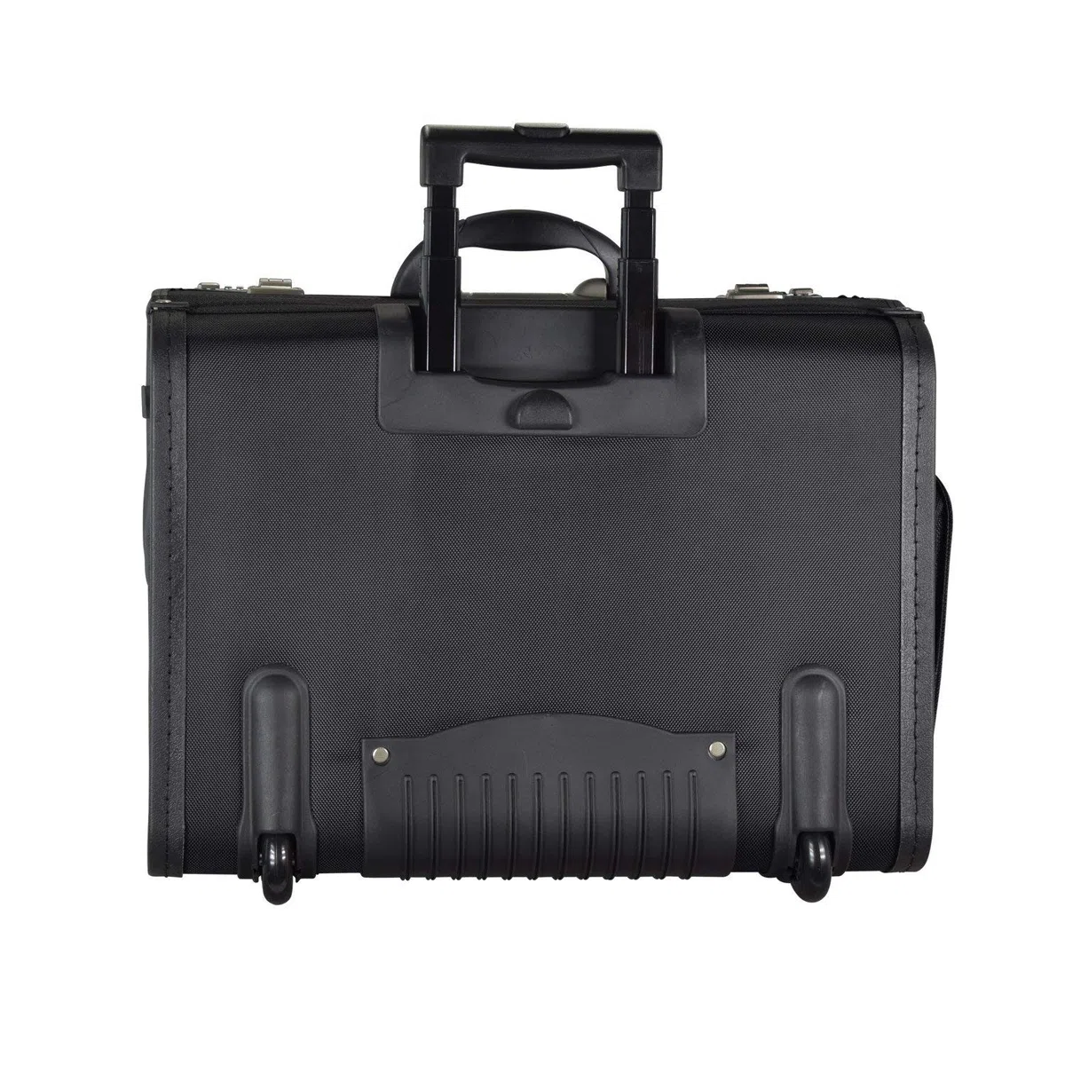 Pilotenkoffer Bowatex Aktenkoffer Business Koffer Trolley Nylon Schwarz 48 cm