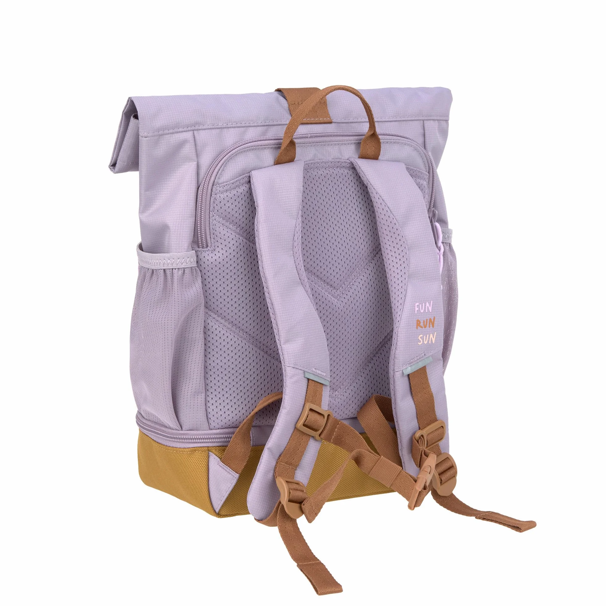 LÄSSIG Kindergartenrucksack Kinderrucksack Rolltop mit Brustgurt wasserabweisend, 11 Liter/Mini Rolltop Backpack