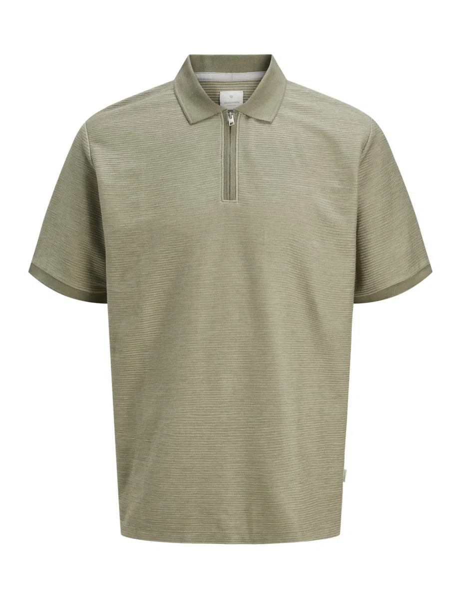 JACK & JONES Herren Jprccronnie Ss Zip Polo Pls