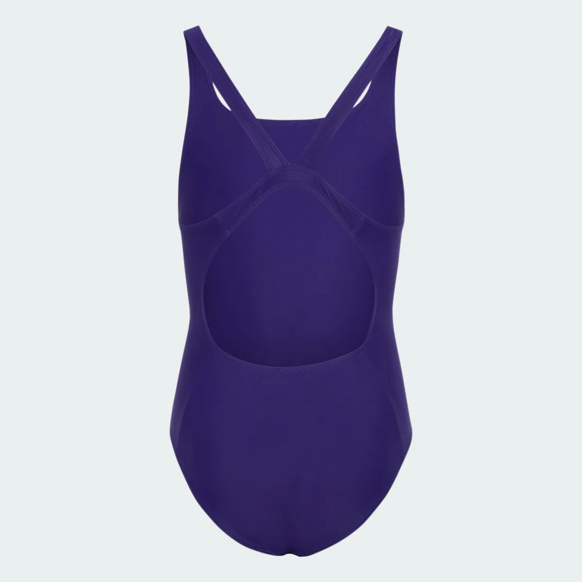 adidas Mädchen V-Back Swimsuit Kids Swimwear, Collegiate Purple, 4-5 Years