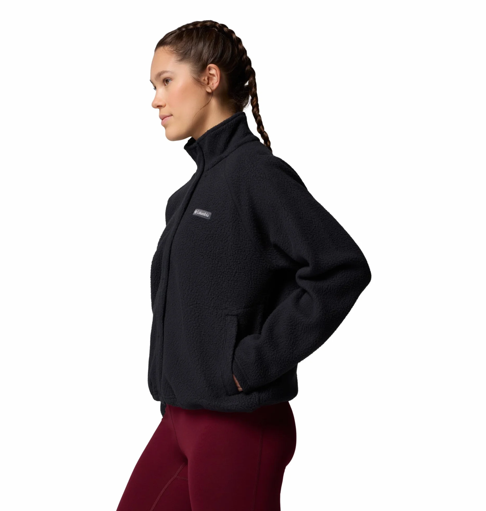 Columbia Damen Jasper Ridge Pebbled Fleece Full Snap Fleecejacke (1er Pack)