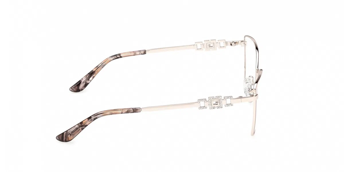 GUESS GU50316 057 shiny beige 55/17/140 - Gafas para mujer