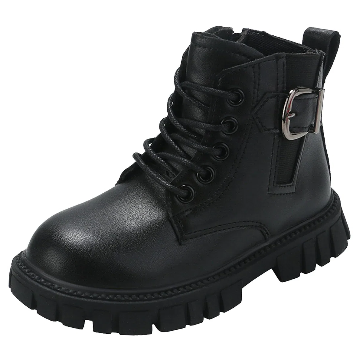 Mädchen Winterstiefel Kinder Schuhe Mode Dicker Absatz Weiche Sohle Casual Booties Bequem Atmungsaktiv