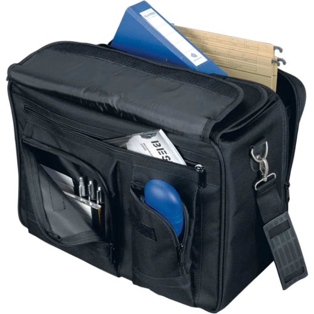Koffer 46008 - The Flight Pilotenkoffer, aus Polyester, Schwarz 45 x 34 x 20 cm, 11,5 liters 10100194