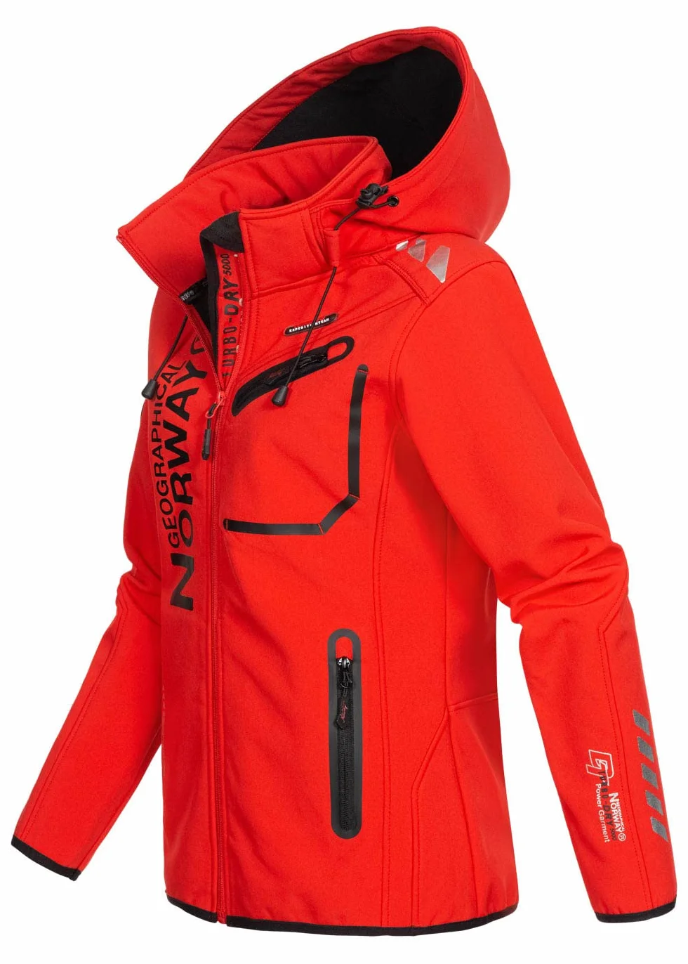 Geographical Norway Damen Softshell Funktions Outdoor Regen Jacke Sport