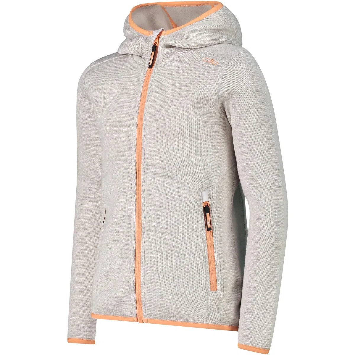 CMP Mädchen Jacke Fleecejacke Outdoorjacke Strickjacke Knit-Tech