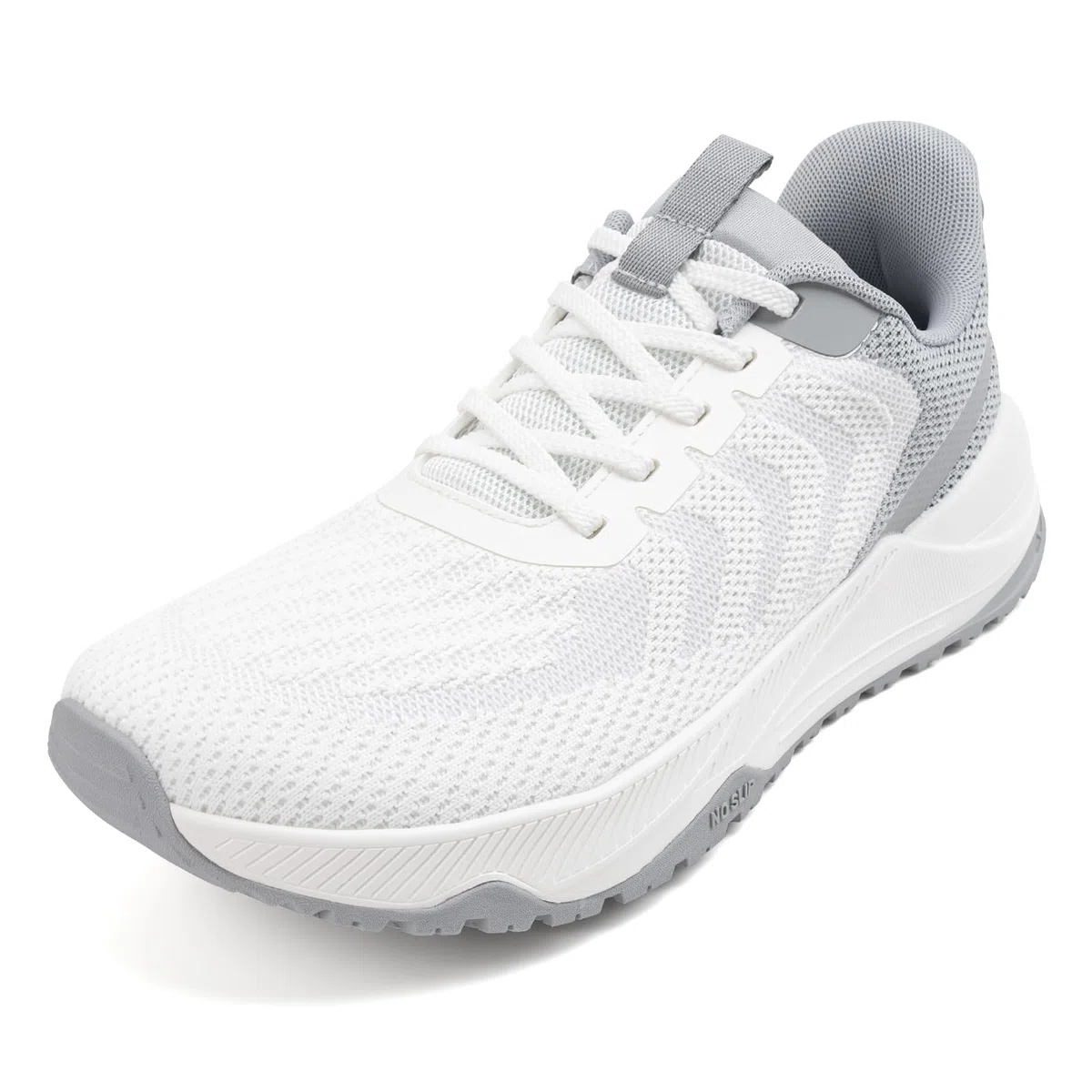 Sosenfer Herren Straßenlaufschuhe Extra Breit Sportschuhe Walkingschuhe Turnschuhe Laufschuhe Sneaker Atmungsaktiv Schockdämpfung rutschfest Fitness Im Freien Jogging