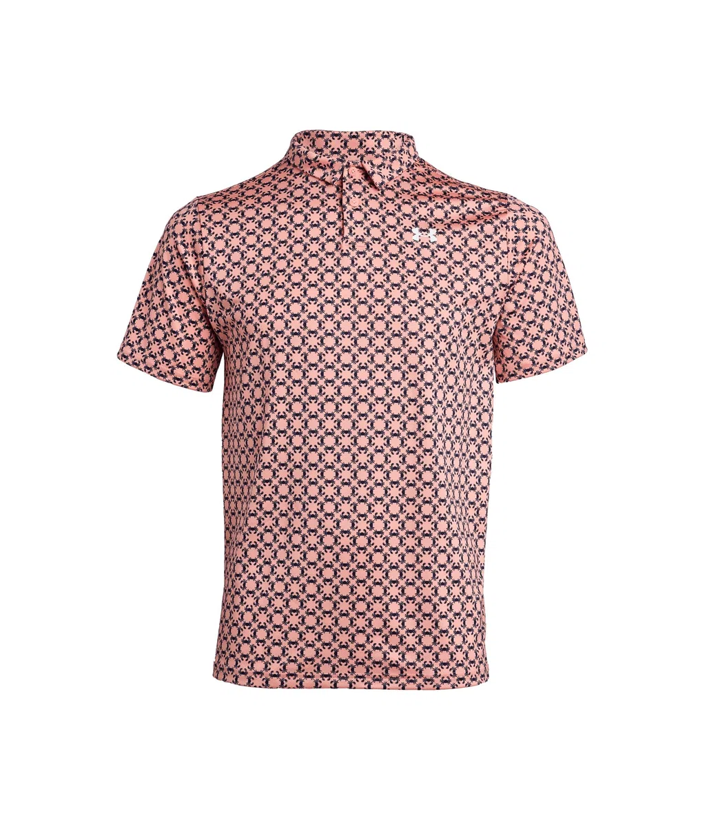 Under Armour Matchplay Printed Junior Short Sleeve Polo 7 Years