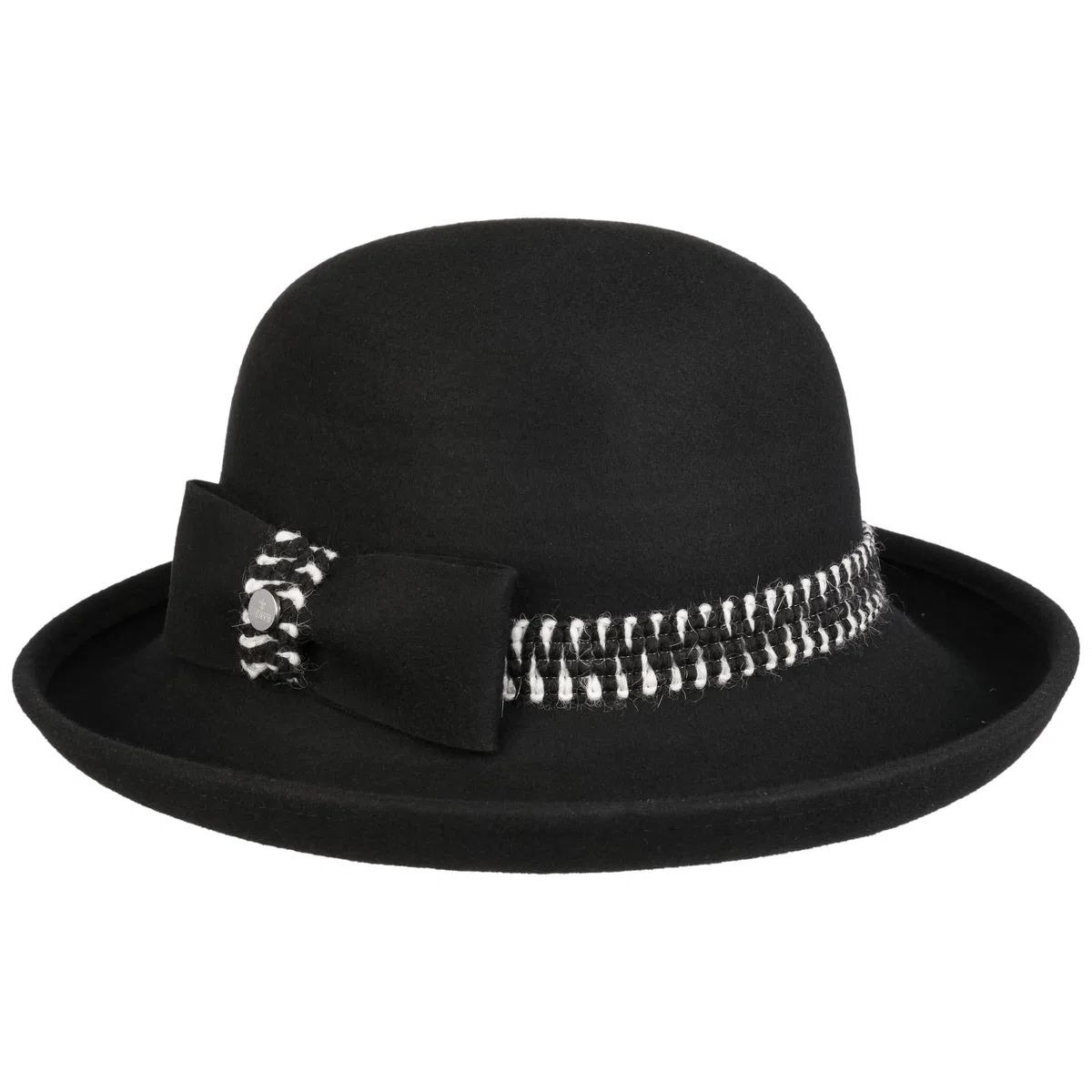 LIERYS Laretta Wollhut Damenhut Garniturband Made in Italy Herbst