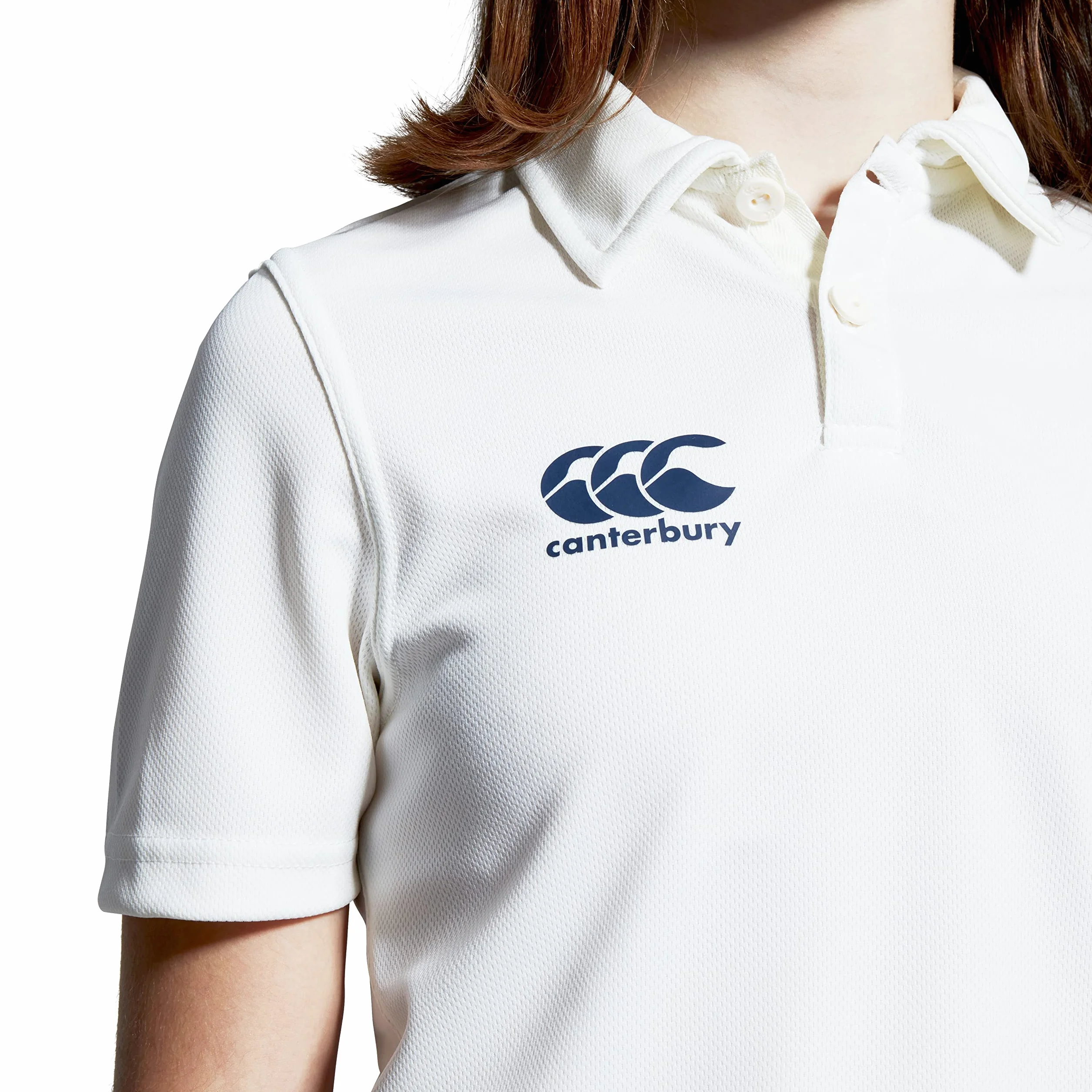 Canterbury Men's Adult Cricket Whites Shirt Polo
