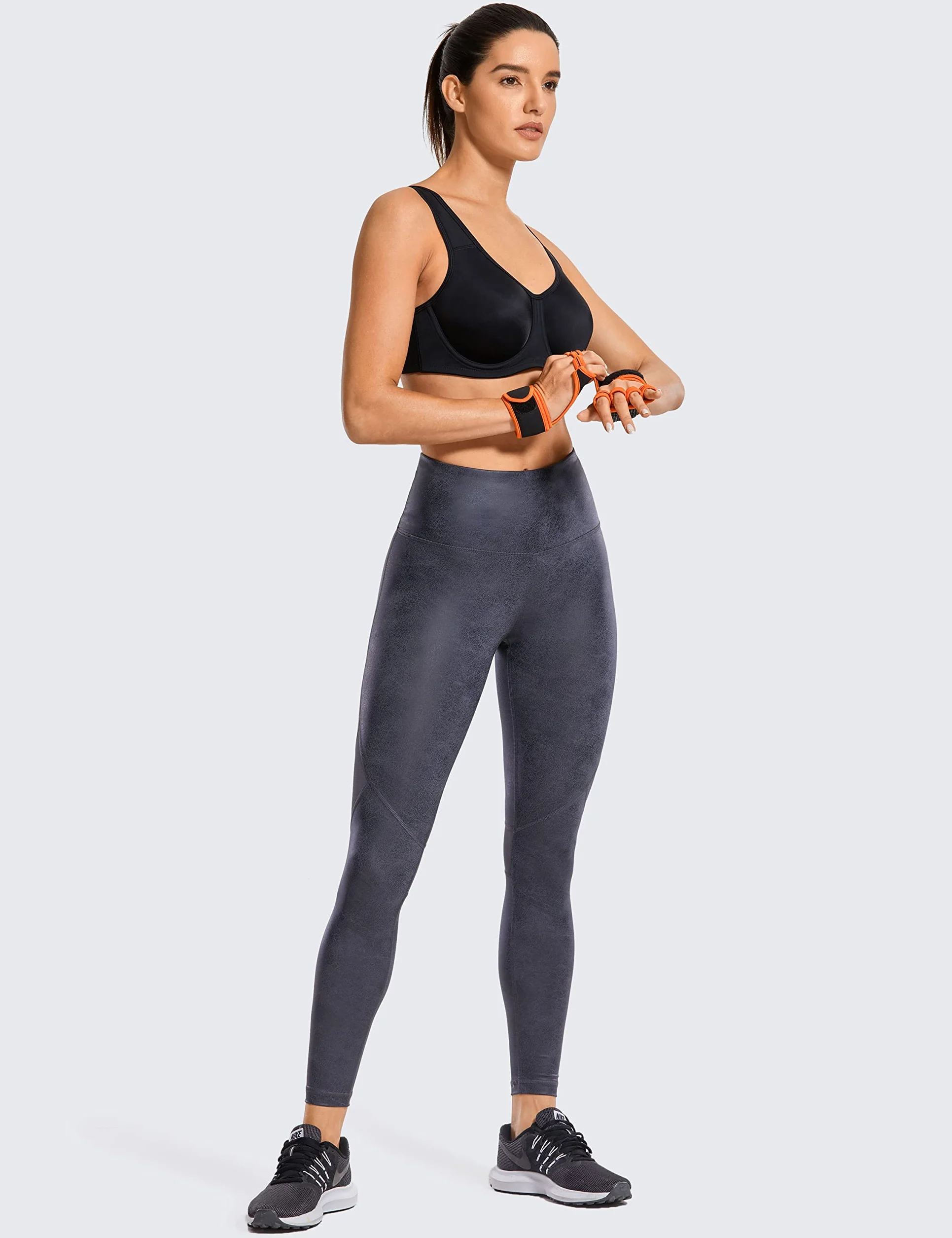 SYROKAN Damen Starker Halt Sports BH Große Brüste mit Bügel für Große Größen
