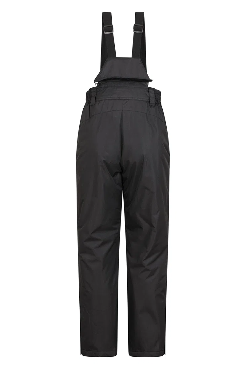 Mountain Warehouse Moon Skihose für Damen - Thermo-Schneehose, Outdoorhose für Damen, Verstellbarer Bund, mit abnehmbaren Hosenträgern, Skibekleidung, Weite Passform