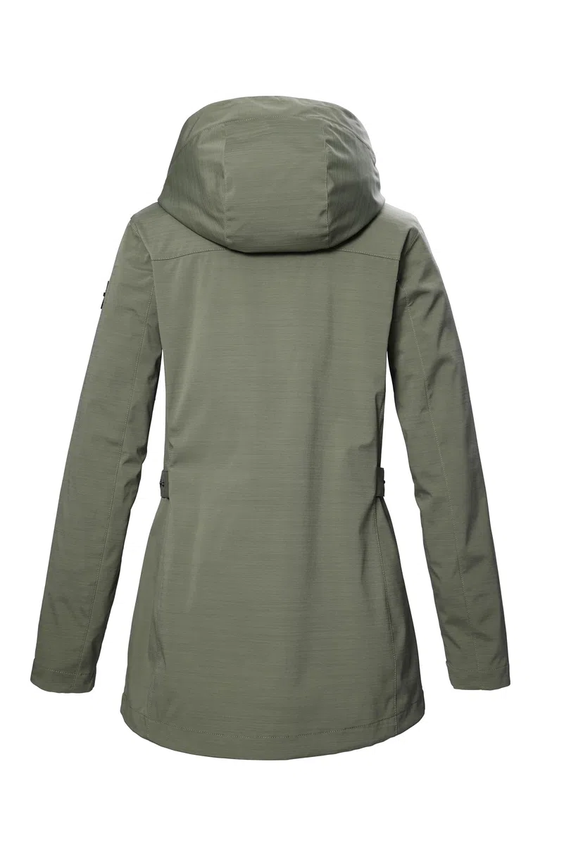 G.I.G.A. DX Damen Gs 75 Wmn Sftshll Jckt Softshelljacke/Outdoorjacke mit abzippbarer Kapuze