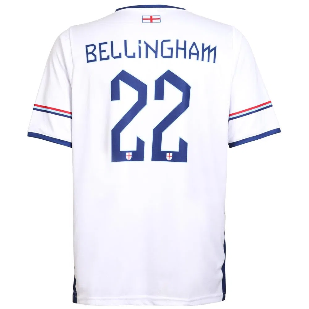 England Trikot Set Bellingham - Kinder und Erwachsene - Jungen - Männer - Fußball Trikot - Fußball Geschenke - Sport T-Shirt - Sportbekleidung