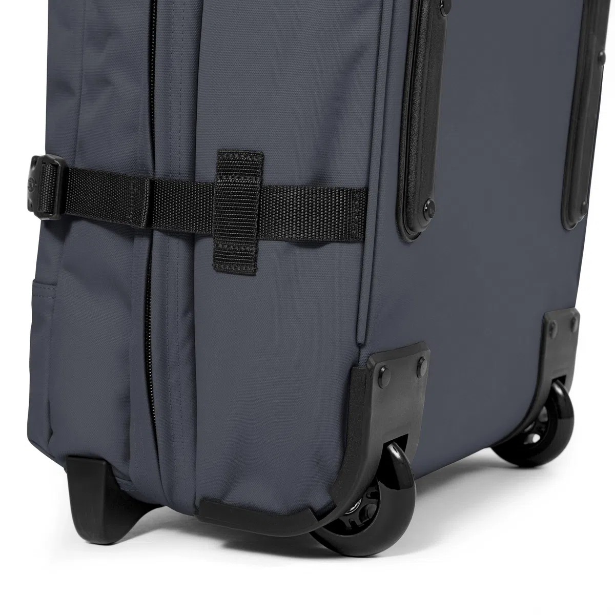 Eastpak Tranverz M Koffer 78L (67 x 35,5 x 30 cm), mittelgroßer Reisekoffer mit Rollen, leichtes Gepäck mit 2 Fächern, Teleskopgriff & TSA-Schloss - BLUE DOWNTOWN